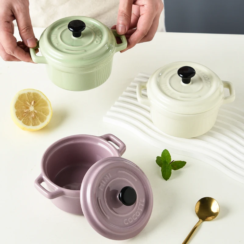 Mini cocotte en porcelaine - Maison Déco Lumière