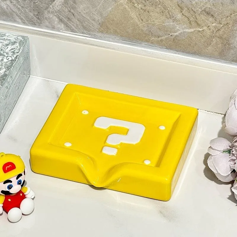 Porte savon Super Mario Bros en céramique - Maison Déco Lumière