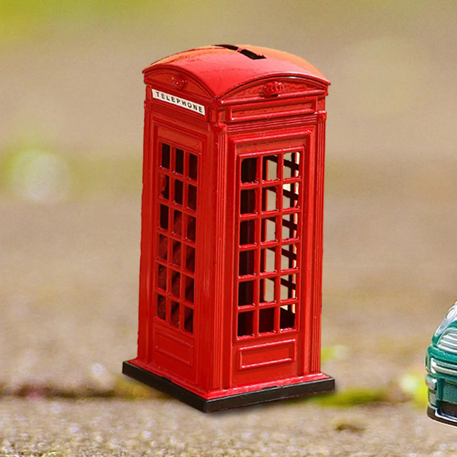 Tirelire cabine téléphonique de Londres - Maison Déco Lumière