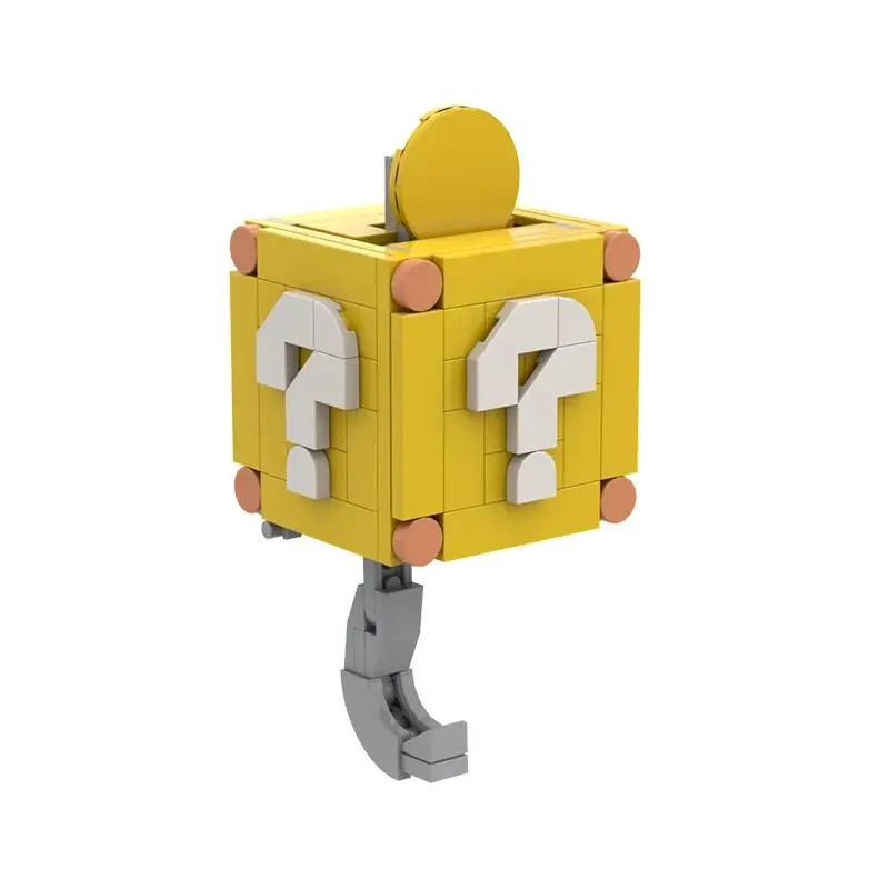 Ensemble de porte-clés muraux "bloc de pièce" Super Mario - Maison Déco Lumière