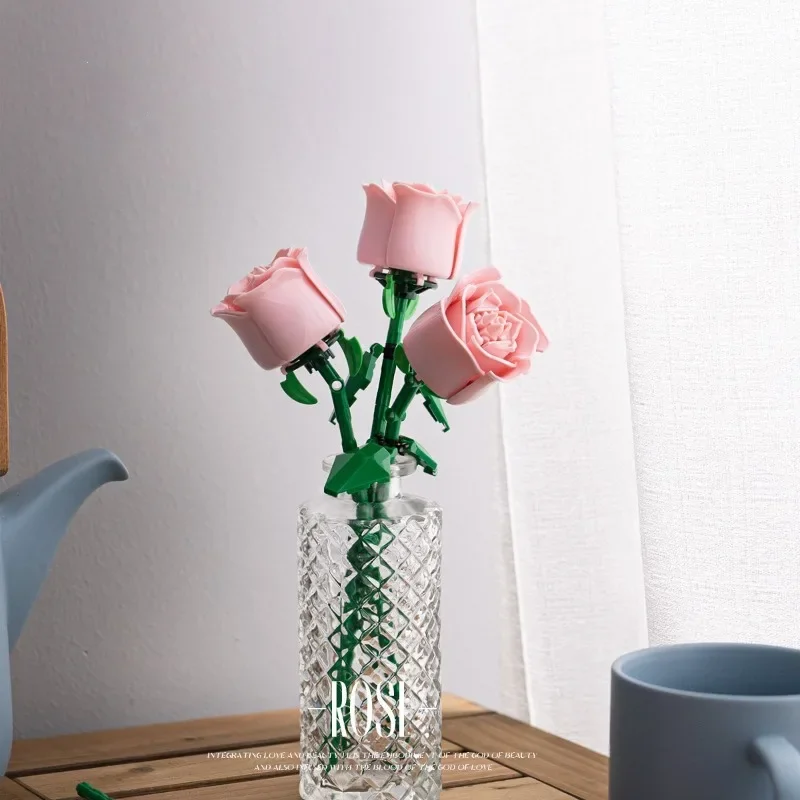 Roses en LEGO - Maison Déco Lumière