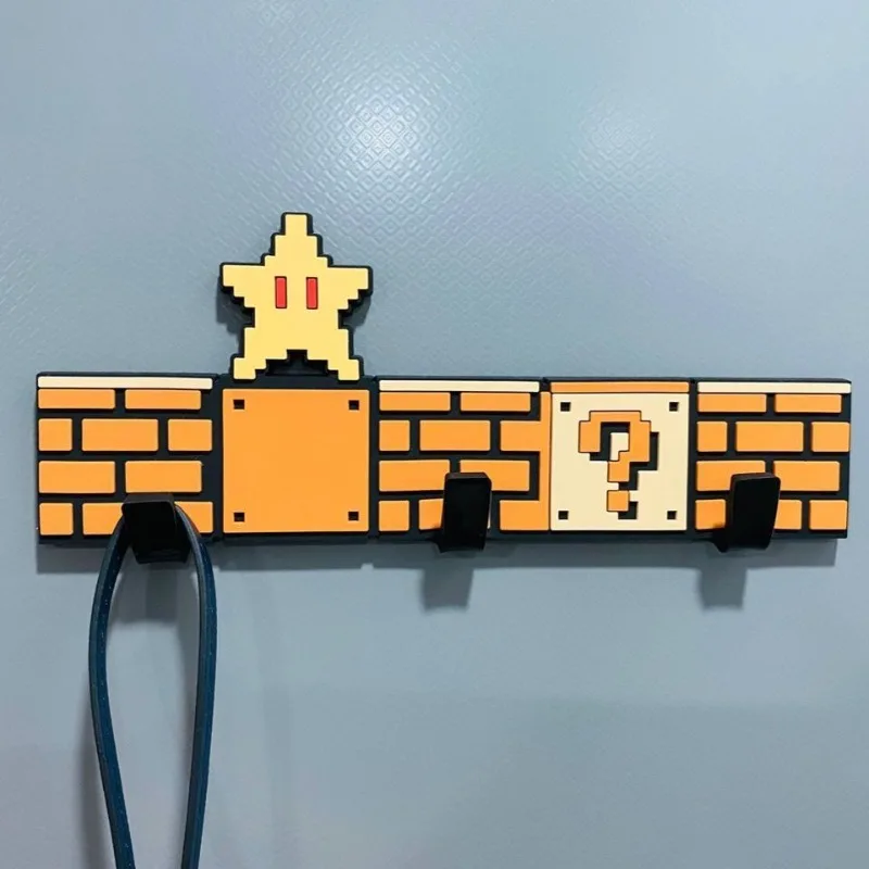 Crochets magnétiques porte-clés "Super Mario Bros" - Maison Déco Lumière