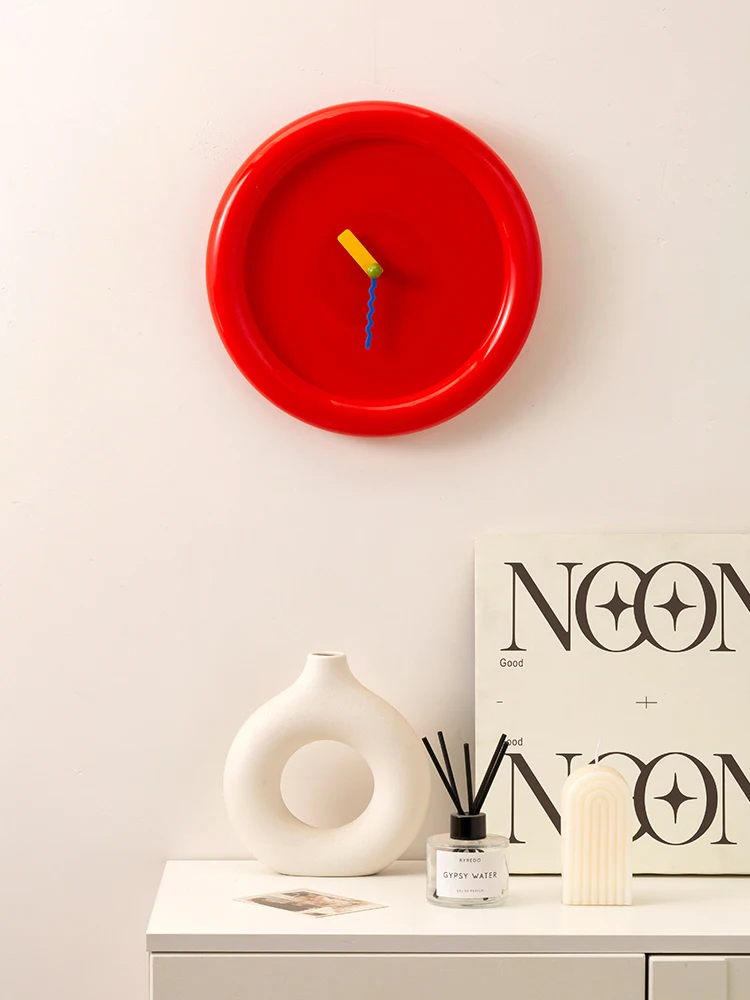 Horloge murale style Memphis - Maison Déco Lumière