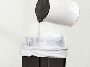 Poubelle double électrique en acier inoxydable 60 L (2x30L) - Maison Déco Lumière Poubelle double électrique en acier inoxydable 60 L (2x30L) - Maison Déco Lumière