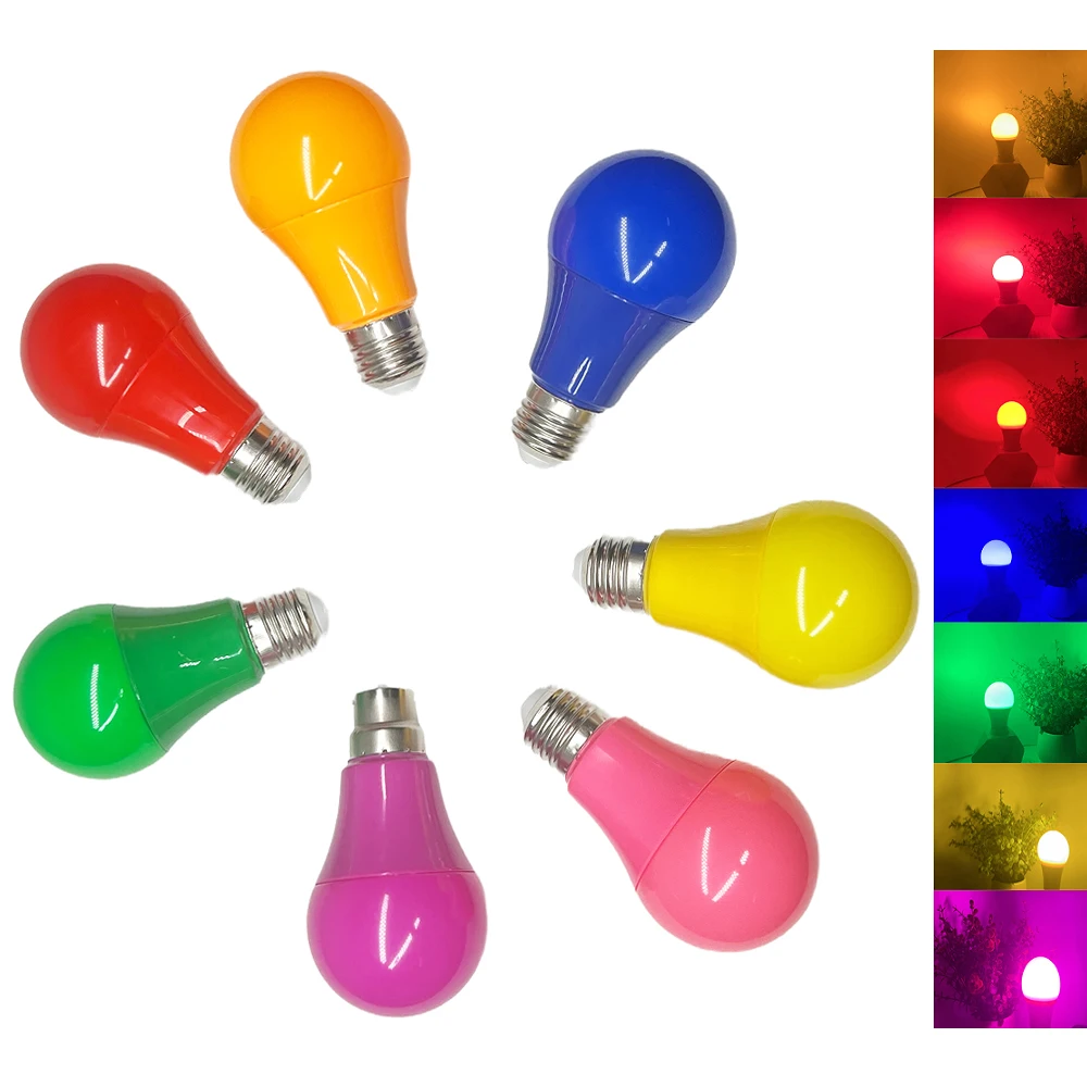 Ampoule LED colorée - Maison Déco Lumière