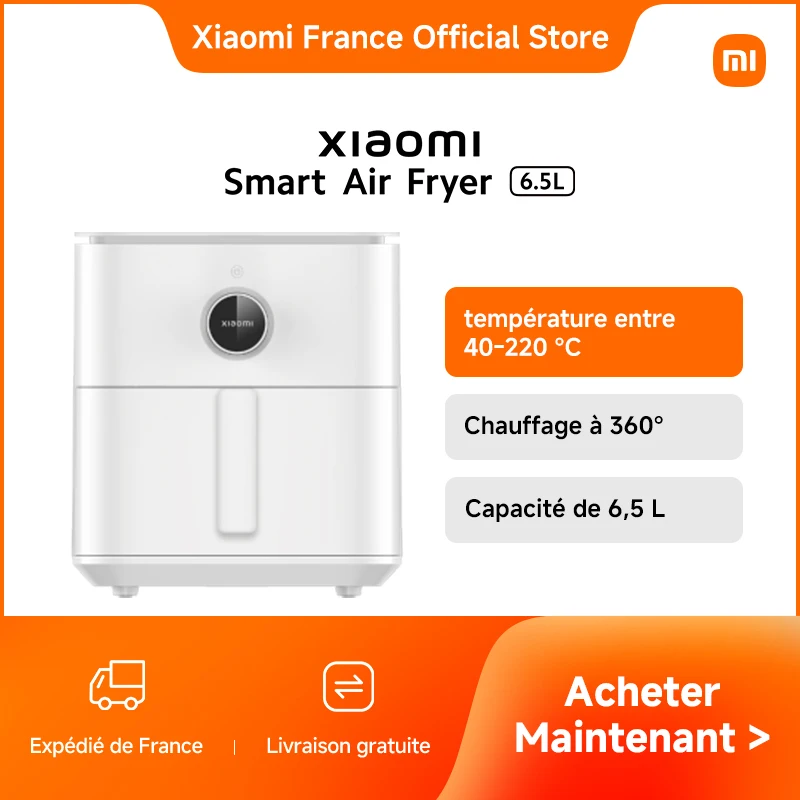 Xiaomi Smart Air Fryer connecté - Maison Déco Lumière