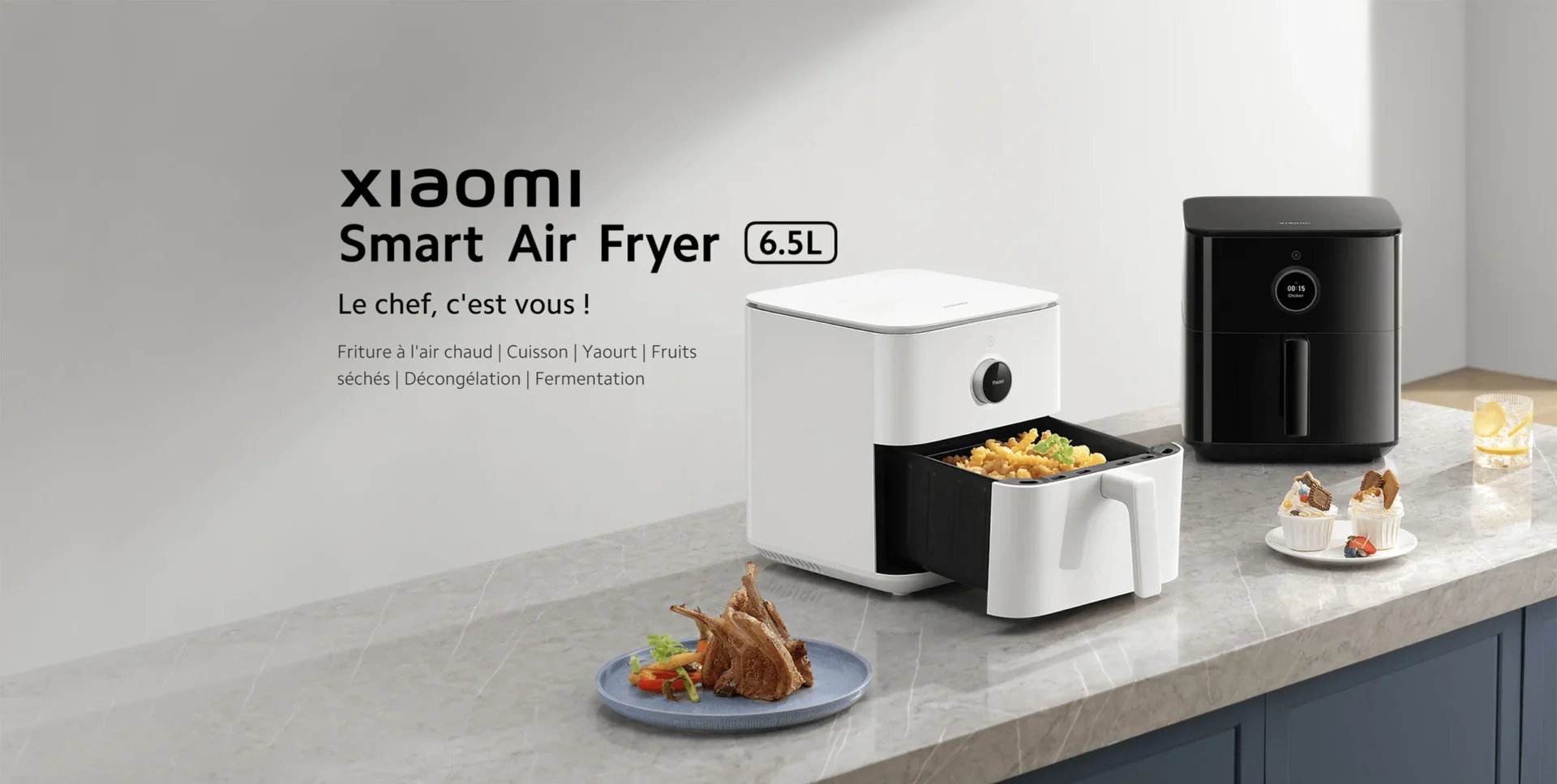 L'essentiel pour une cuisine moderne et fonctionnelle 11 Xiaomi Smart Air Fryer connecté - Maison Déco Lumière