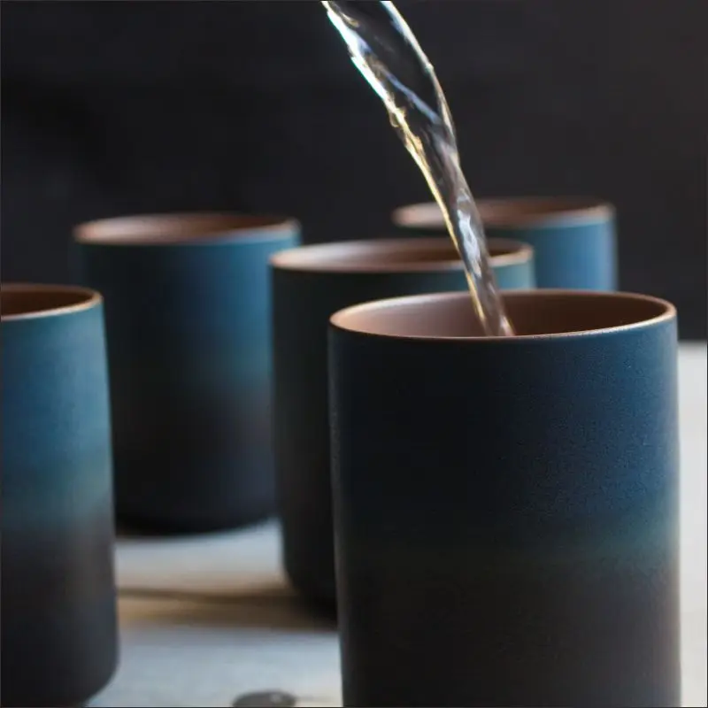 Tasses à café en grès japonais - Maison Déco Lumière