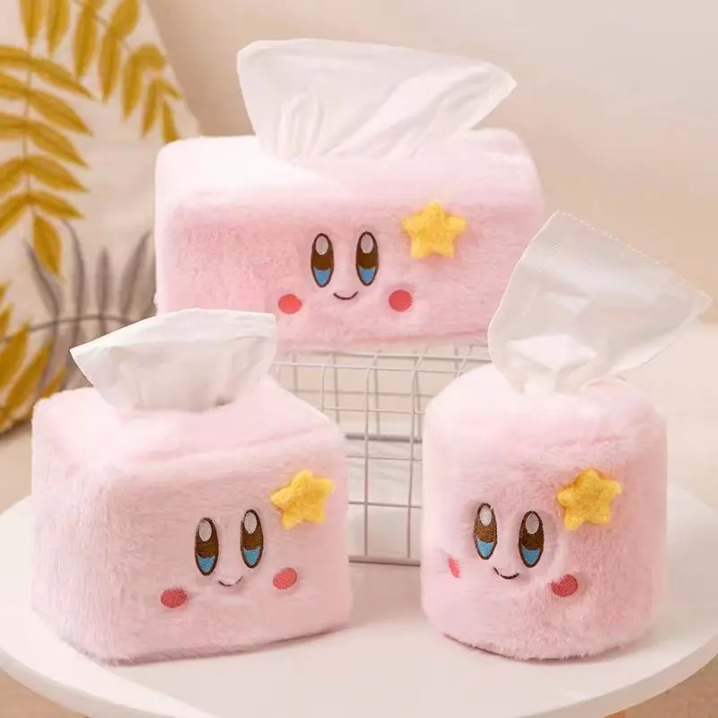 Boîte à mouchoirs en peluche "Kirby" - Maison Déco Lumière