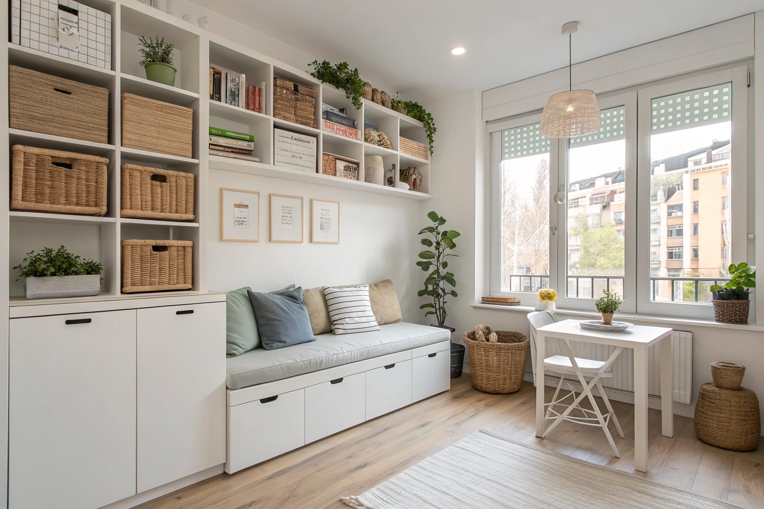 Les meilleurs rangements pour gagner de l'espace ! 1 Les meilleurs rangements pour gagner de l'espace ! - Maison Déco Lumière