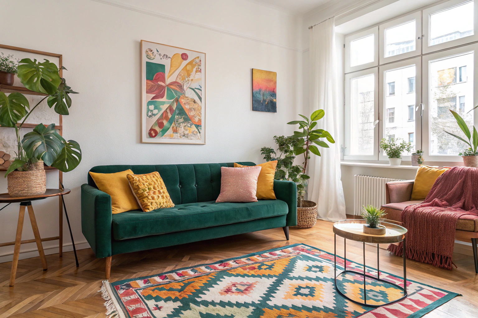 Comment rajouter de la couleur dans son intérieur ? 1 Comment rajouter de la couleur dans son intérieur ? - Maison Déco Lumière