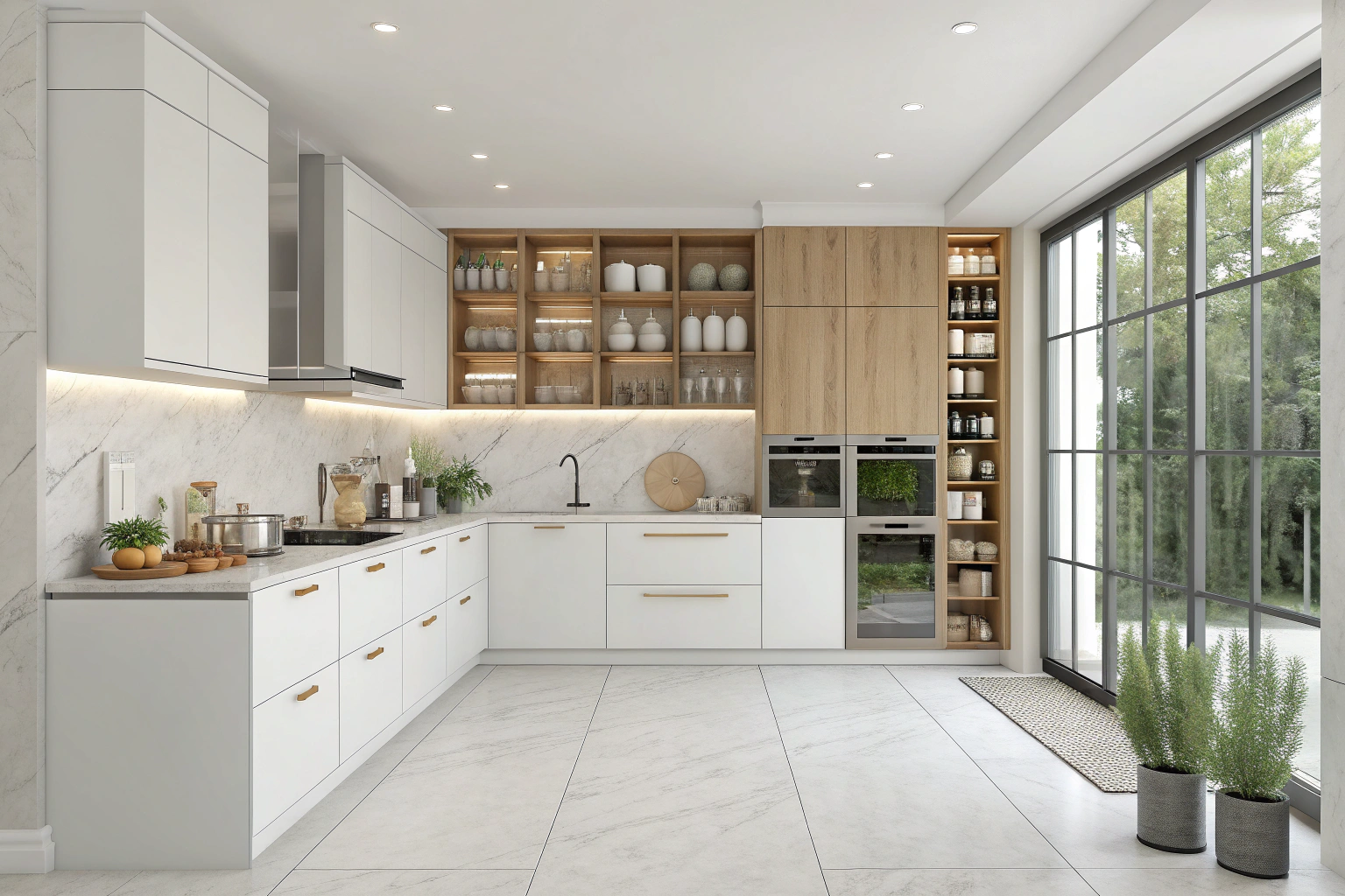 Nos conseils pour une cuisine efficace et rangée - Maison Déco Lumière