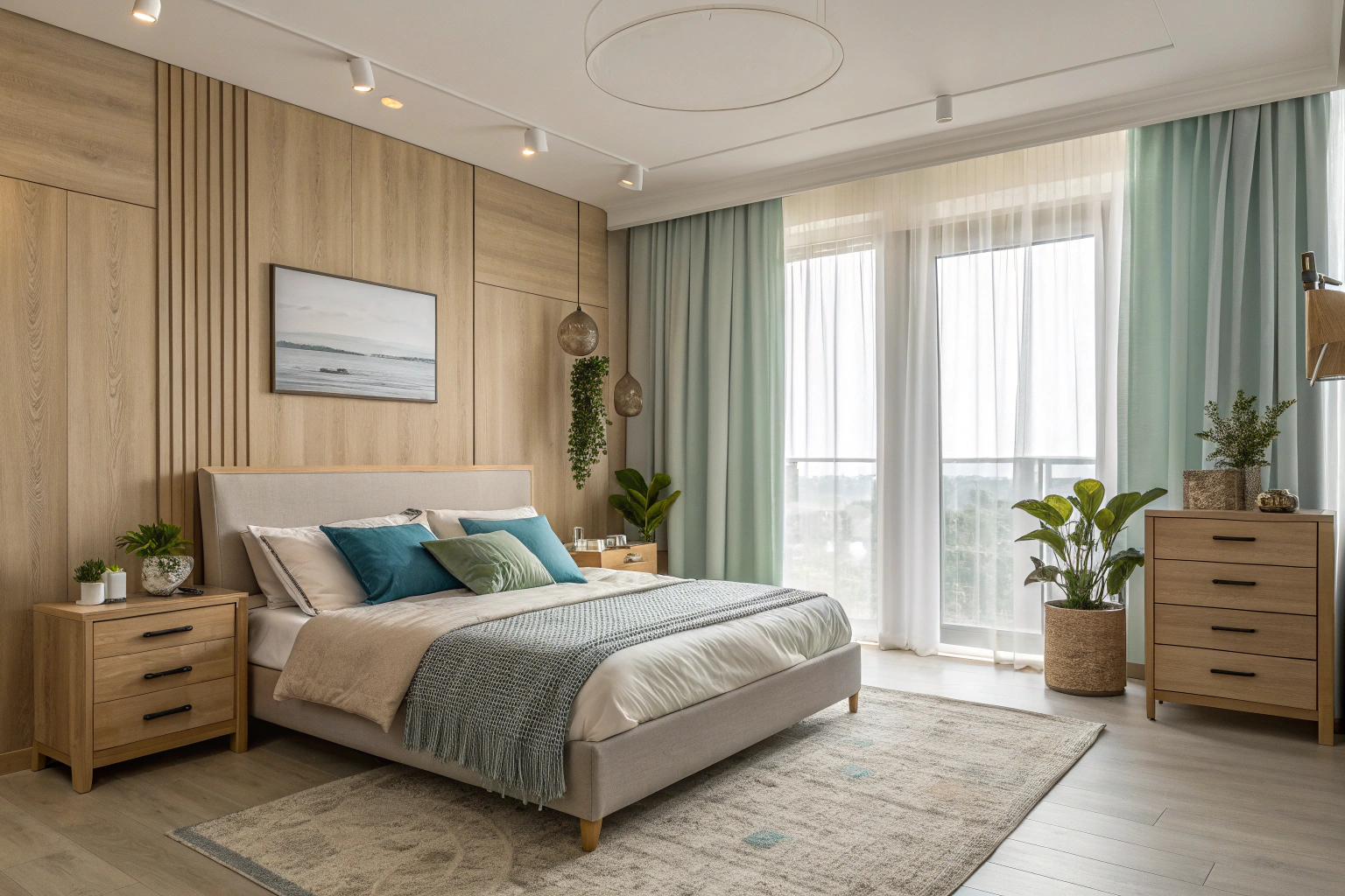 Nos conseils pour décorer une chambre parentale - Maison Déco Lumière