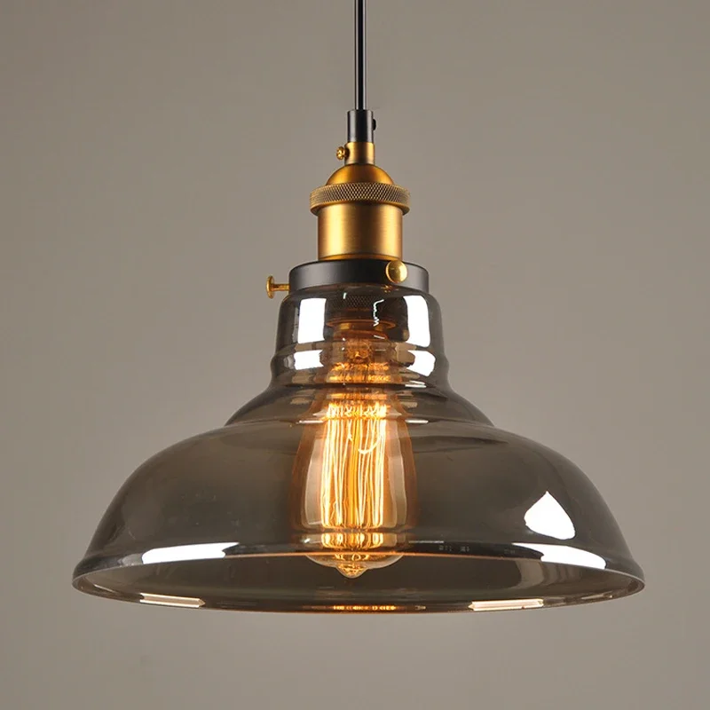 Lampe suspendue en verre design moderne - Maison Déco Lumière